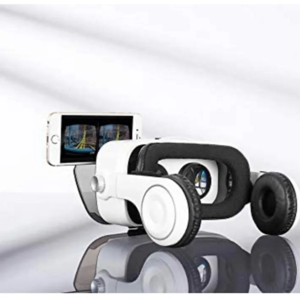 Sharper Image Virtual Reality headset with built-in headphones